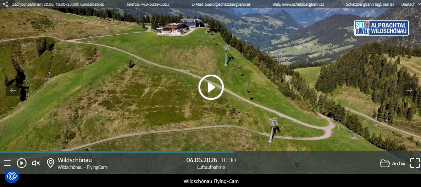 Wildschönau Flying Cam